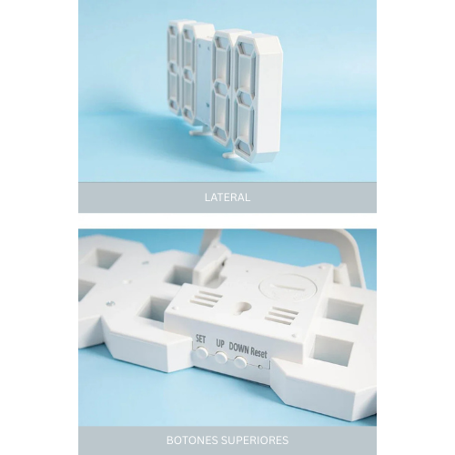 Reloj despertador Digital LED 3D