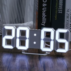 Reloj despertador Digital LED 3D